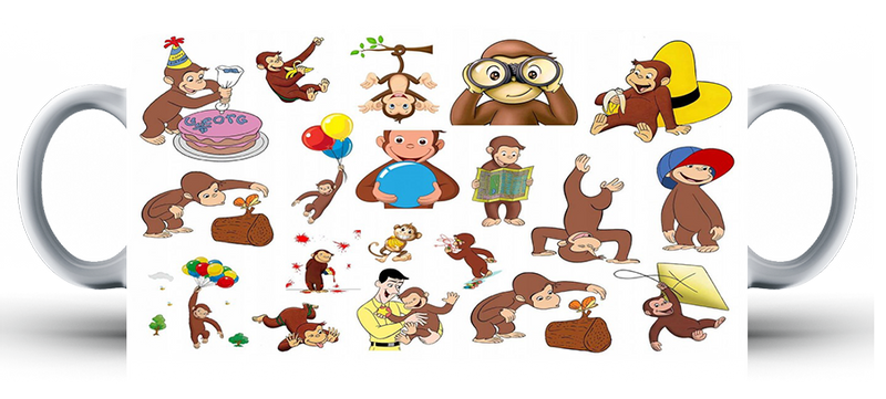 Kubek ceramiczny Ciekawski George zdjęcie 2