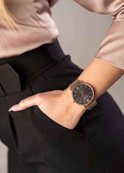 ZEGAREK DAMSKI PAUL LORENS - PL11989B7-1D3 (zg520d) + BOX zdjęcie 5