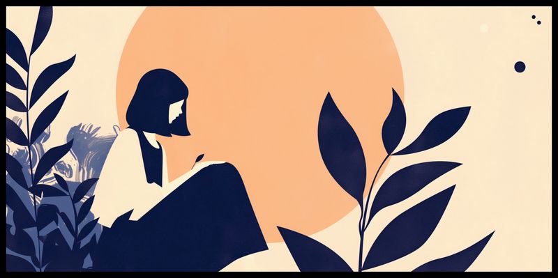 Plakat 91,3x44,5cm Kontemplacja zdjęcie 2