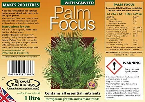 Nawóz do palm PALM FOCUS 1L Growth Technology idealnie zbilansowany na Arena.pl