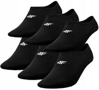 4F SKARPETKI MĘSKIE STOPKI ZESTAW 6PAR CZARNE 43-46 6PAR