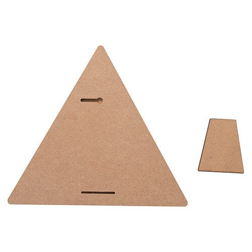 Ramka na zdjęcie trójkąt z MDF-u do sublimacji - 22,8 x 25,4 cm na Arena.pl