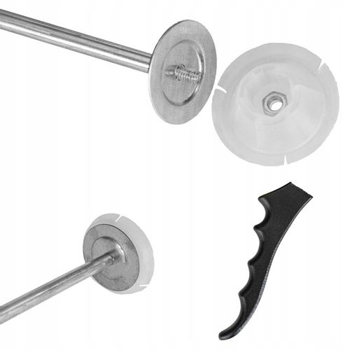 Pistolet wyciskacz do silikonu mas kiełbas 600 ml Mocny Wytrzymały Bauhus na Arena.pl