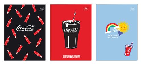 ZESZYT A4 32 = KOLOR MAT+UV COCA COLA INTERDRUK na Arena.pl