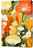 Obraz 60x90cm Kwiatowy Raj