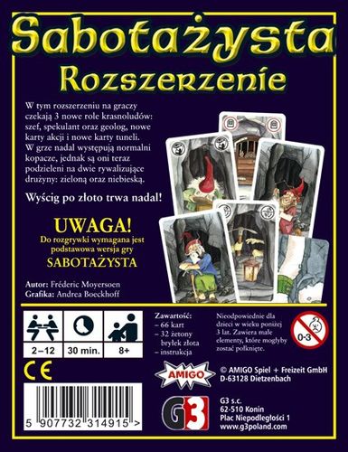 Sabotażysta Rozszerzenie na Arena.pl
