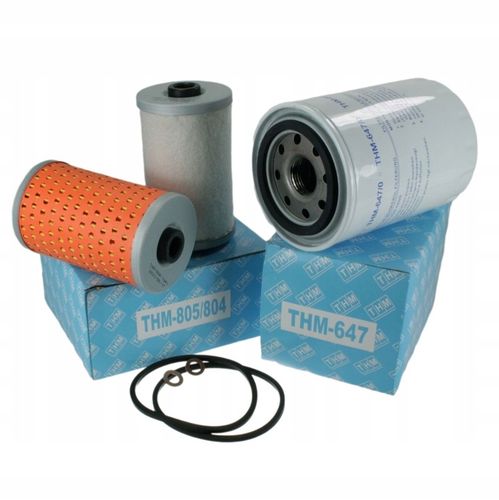 FILTR OLEJU + FILTRY PALIWA URSUS C-330 C-360 komplet C330 C360 C-355 4011 na Arena.pl