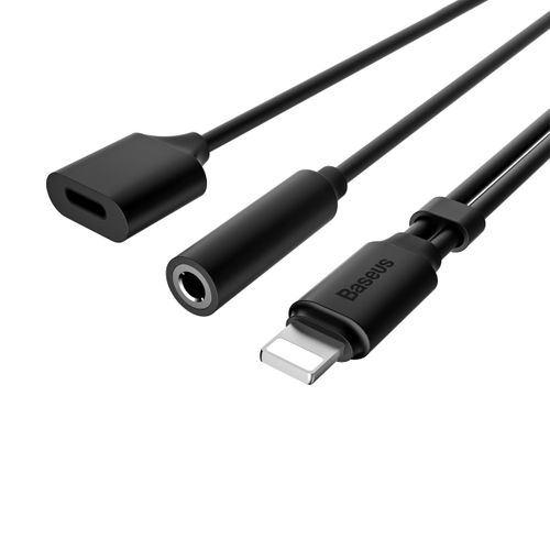 ADAPTER BASEUS PRZEJŚCIÓWKA IPHONE MINI JACK 3.5 na Arena.pl