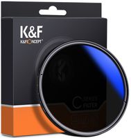Filtr szary K&F Concept ND 2-400 szary REGULOWANY FADER MC Blue 55mm