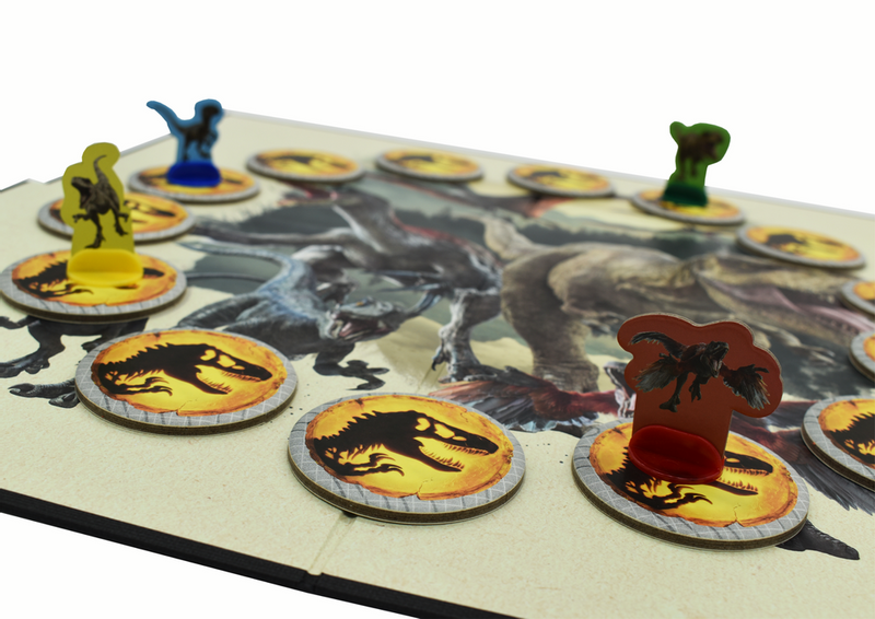 Gra Planszowa Jurassic World Dino Chase zdjęcie 2