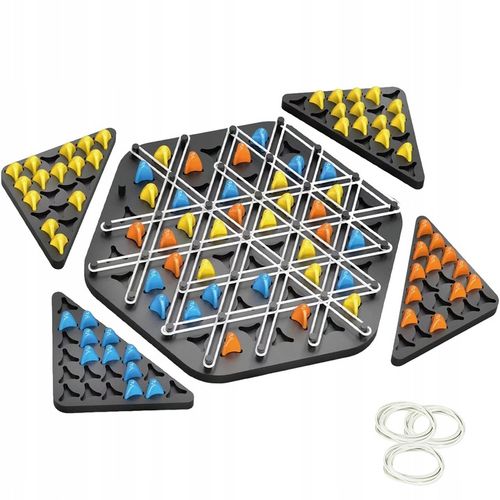 TRIGGLE BOARD GAME CHAIN TRIANGLE CHESS GAME, DESKTOP INTERACTIVE GAME 3D na Arena.pl