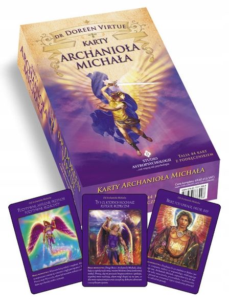 Karty Archanioła Michała – 44 karty + książka / SKLEP WYDAWNICTWA zdjęcie 1
