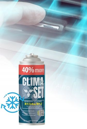 GAZ DO NABICIA KLIMATYZACJI R134A R12 626G XL CZYNNIK CHŁODNICZY CLIMA SET na Arena.pl