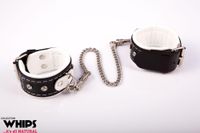 Kajdanki - Kajdanki Damskie Na Ręce Białe