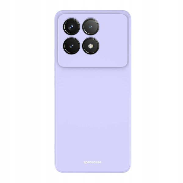 Spacecase Silicone Case Poco F6 Pro Light Purple zdjęcie 7