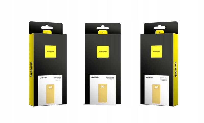 Spacecase Silicone Case Poco X3 Pro/Nfc Yellow zdjęcie 11