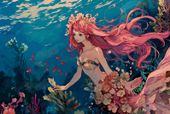 Plakat 45x30cm Nimfa Oceanu