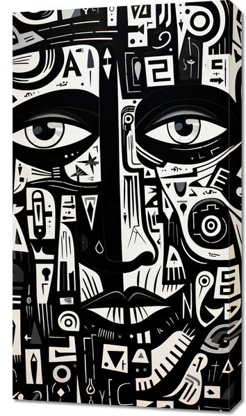 Obraz 50x90cm Labirynt Myśli zdjęcie 1