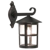Kinkiet elewacyjny Hereford BL21-G-BLACK Elstead lampion na balkon czarny