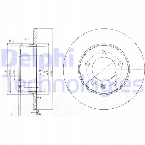 TARCZA HAM TYL 305X12 P na Arena.pl