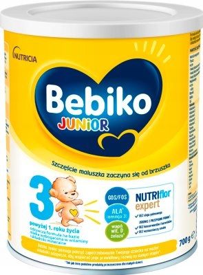 Bebiko Junior Odżywcza formuła na bazie mleka zdjęcie 1