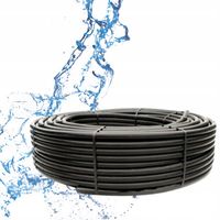 RURA DO NAWADNIANIA MONTAŻOWA IRYGACYJNA CZARNA PE 25mm PN6 100m