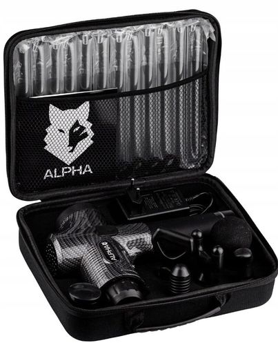 Masażer ALPHA Gun AMG-01 Czarny na Arena.pl
