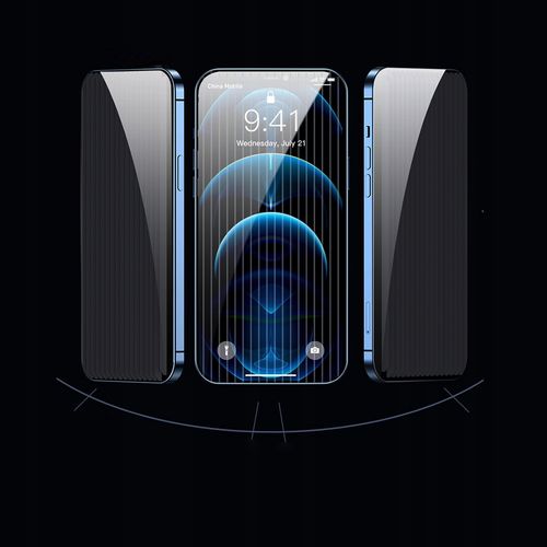 Baseus 2x Szkło Prywatyzujące do iPhone 12 12 Pro na Arena.pl