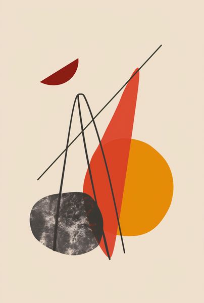 Plakat 68x101cm Harmonijna Forma zdjęcie 1