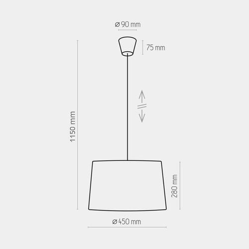 lampa wisząca maja white 1883 tk lighting na Arena.pl