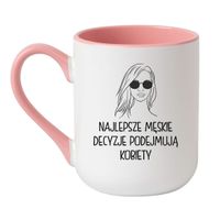 Elegant Biało-Różowy 330 ml