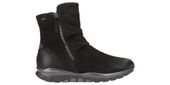 Gabor Botki damskie - Rolling Soft, Gabor Tex - rozmiar 37 - czarny nubuk