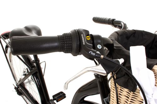 Damski Rower miejski Goetze 28 Mood 7b + kosz / Czarny na Arena.pl