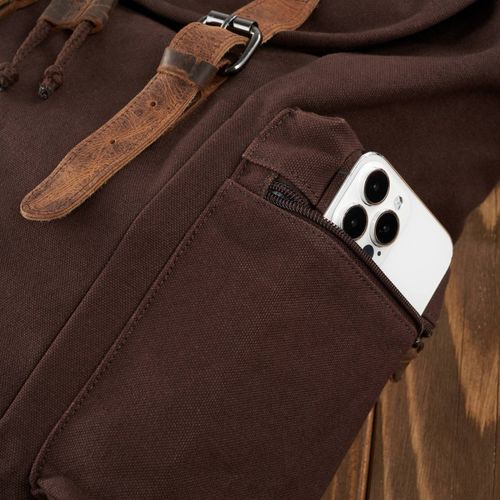 zestaw upominkowy zup-21-br plecak vintage t-19-br oraz portfel skórzany na Arena.pl