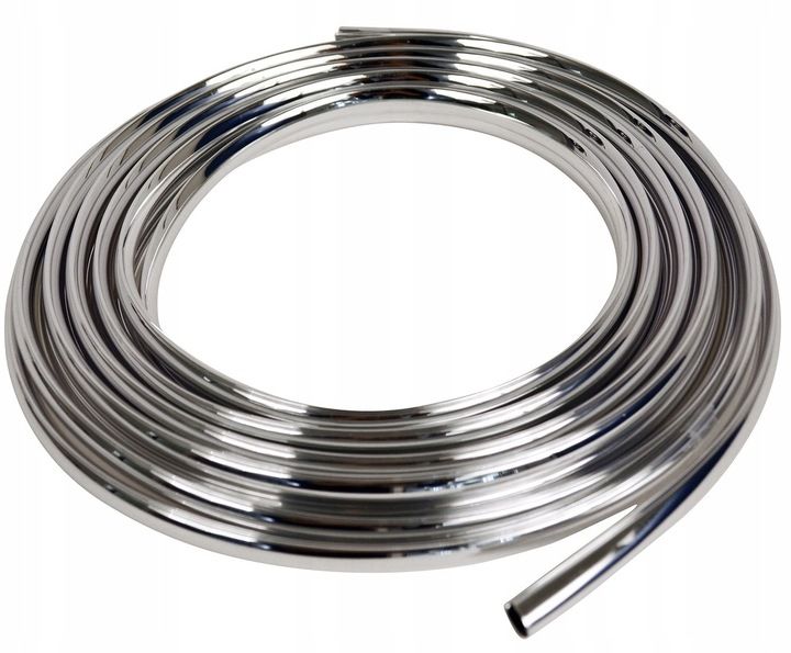 LISTWA CHROM RANTOWA RANTÓWKA 6x8mm POŁYSK 7,5M zdjęcie 1