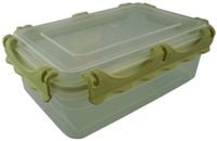 POJEMNIK HERMETYCZNY Z USZCZELKĄ DO ŻYWNOŚCI 1,4 L KLIPSAMI KUCHENNY