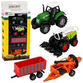 DLA DZIECI KOLOORWY  ZESTAW ROLNICZY TRAKTOR