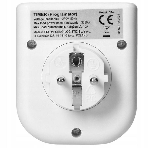 Programator Czasowy Włącznik Wyłącznik Timer LCD zdjęcie 9