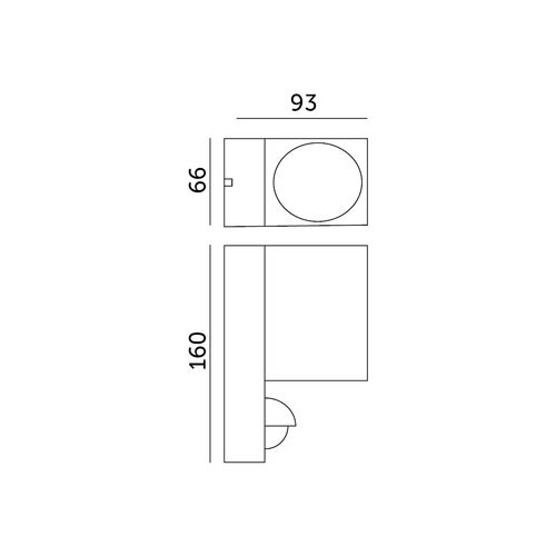 kinkiet ogrodowy quazar 15 1xgu10 lx ip44 czarny kobi na Arena.pl