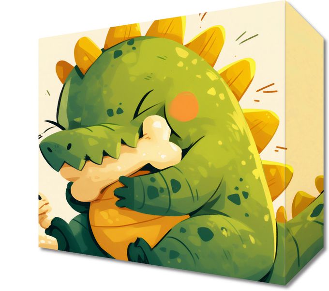 Obraz 20x20cm Uroczy Dinozaur zdjęcie 1