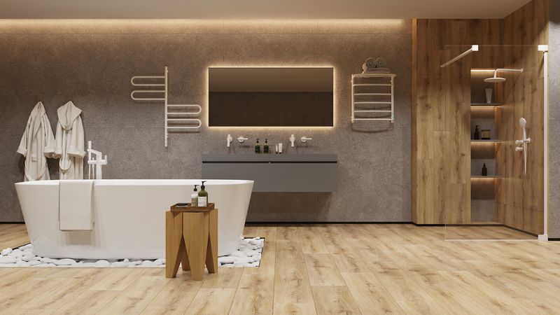 ELNA Grzejnik łazienkowy elektryczny Fluger 4 White 4 elementy ruchome zdjęcie 9