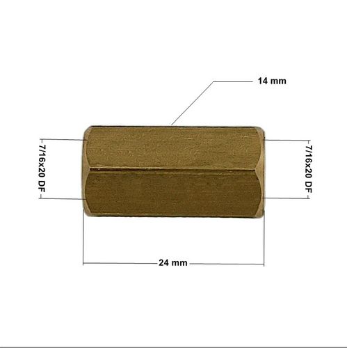 ŁPS-29 Łącznik przewodu hamulcowego 7/16"x20 UNF stożek DF na Arena.pl