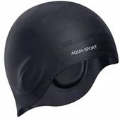 CZEPEK PŁYWACKI SILIKONOWY ZAKRYWAJĄCY USZY BASEN