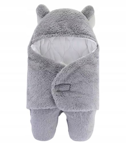 Śpiworek otulacz Petit Ours szary 0-6 miesięcy na Arena.pl
