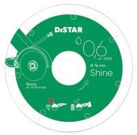 tarcza diamentowa shine 76*0.6*6*10 - td-di 7051