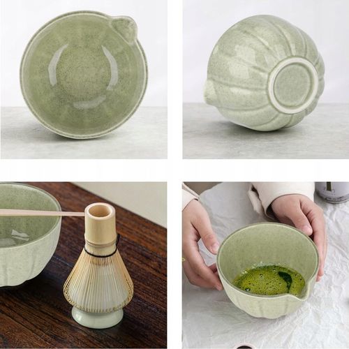 ZESTAW PREZENTOWY DO HERBATY MATCHA ZESTAW DO PARZENIA MATCHY 5 SZT. na Arena.pl