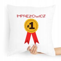 Prezent Poduszka Dla Imprezowicza Imprezowiczki Z Nadrukiem Ze Zdjęciem