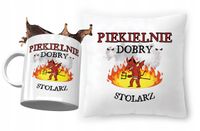 Zestaw Dla Stolarza Poduszka + Kubek Na Prezent Z Nadrukiem Ze Zdjęciem