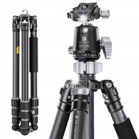 Karbonowy Statyw Foto Video 172cm 16kg Monopod K&F X284C4 Głowica BH-36