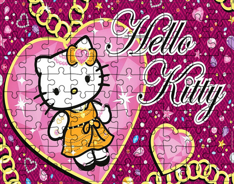 Puzzle Hello Kitty zdjęcie 1
